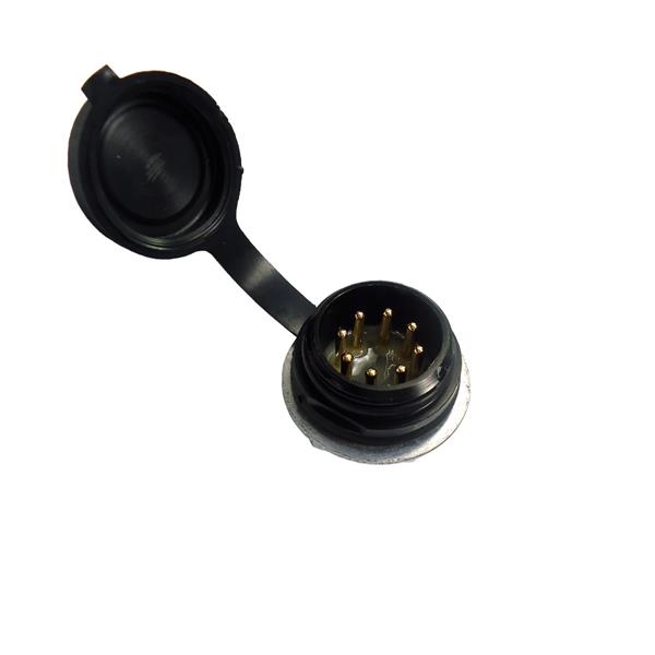 Conector Circular Macho 8 Vias M24 para Painel JA/P8P 5554 5554