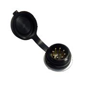 Conector Circular Macho 8 Vias M24 para Painel JA/P8P 5554 5554