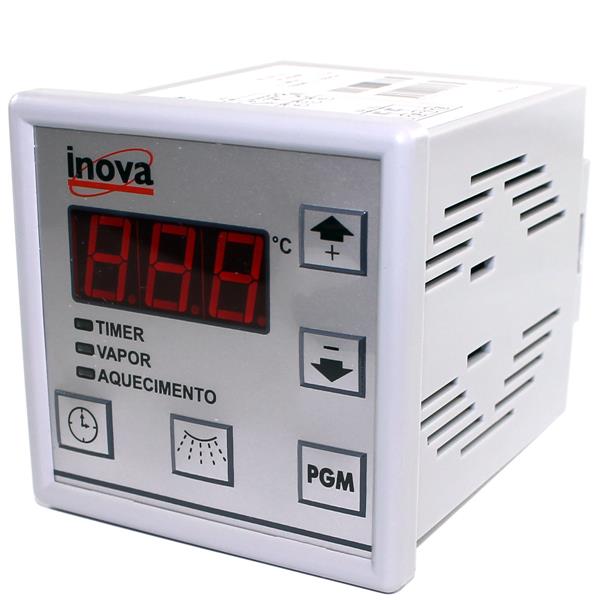 Termostato e Temporizador Digital 80~250VAC Inova INV-32119/J 22285 22285