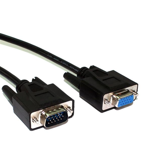 Cabo para Monitor 5,00 metros HD15 Macho X HD15 Fêmea  24620 24620