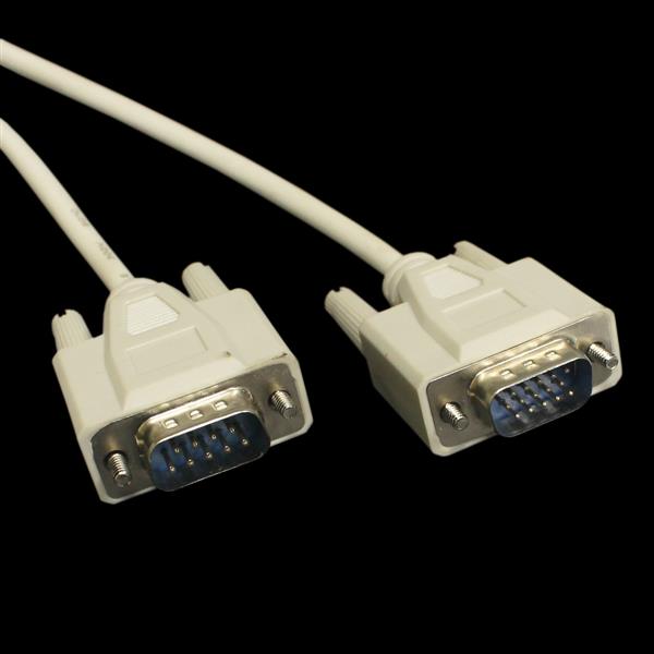 Cabo para Monitor 3,00 metros DB09 Macho X HD15 Macho 24623 24623
