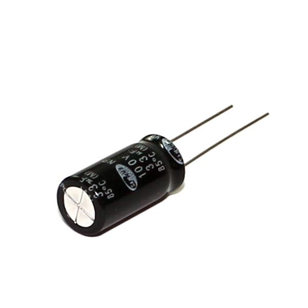 Capacitor Eletrolítico Bipolar 33MF x 100V 24081 24081