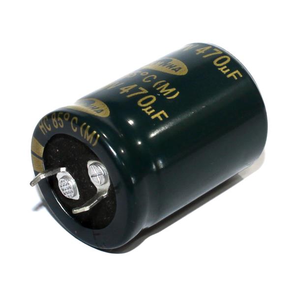 Capacitor Eletrolítico Ponta 470MF x 250V 24166 24166