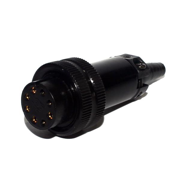 Conector Circular Fêmea 8 Vias M24 para Cabo PA/P8P 31702 31702