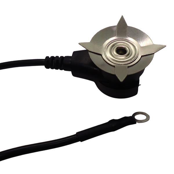 Cabo Duplo Jack para Aterramento 1,8 Metros Hikari 31280 31280