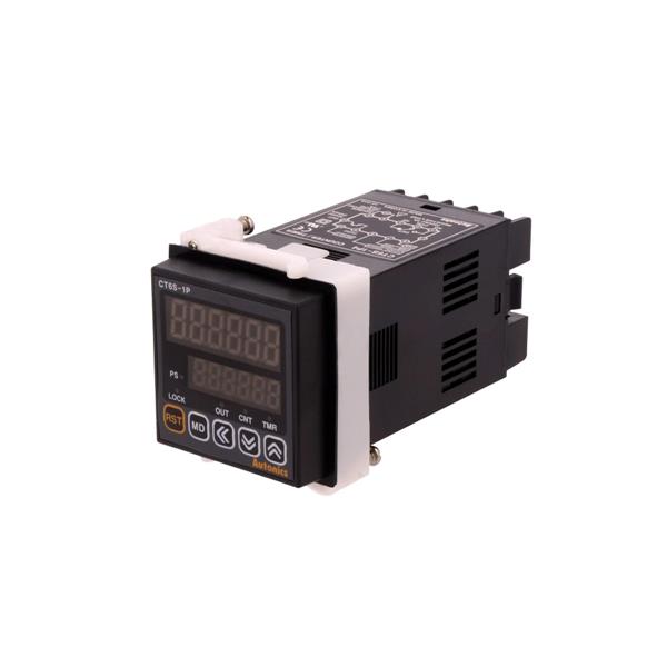 Contador e Temporizador 100~240VCA Autonics CT6S-1P4 29301 29301