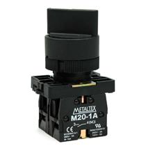 Chave Seletora 3 Posições Fixas Metaltex P20SCR4-B-2A 32436 32436 