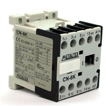 Mini Contator Tripolar 9A 24VDC Metaltex CN-6H-BO-3A1a 31895 31895