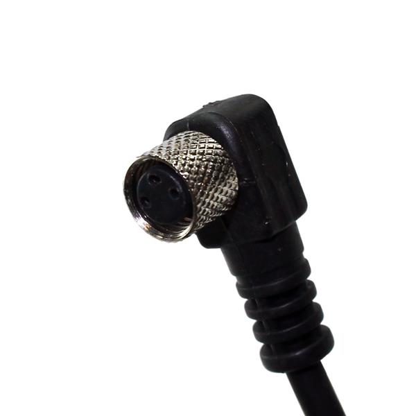 Cabo Conector para Sensor 90° 3 Pinos 5mts Alfatronic ALFA-3-M08 31953 31953