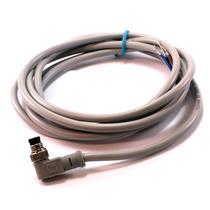 Cabo Conector para Sensor 90° 3 Pinos 2mts Tecnotron CT08M/3S-C02.C1 32615 32615