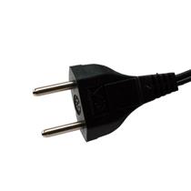 Cabo de Força 2X0,75 mm² 1,5 mts Preto Mult Cabo Paralelo 27633 27633 