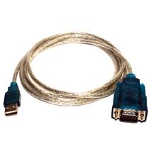Cabo Conversor 1,80 metros USB-A Macho para Serial DB09 Macho  29100 29100