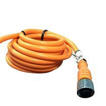 Cabo para Sensor 180° 4 Pinos com 5mts Metaltex K12-R-5M 28412 28412