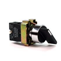 Chave Seletora 2 Posições com Retorno Metaltex M20SHR3-B-1A 30576 30576