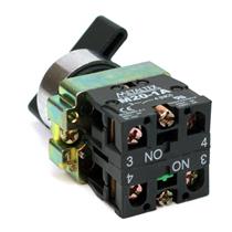 Chave Seletora 3 Posições Fixas Metaltex M20SHR4-B-2A 30577 30577 