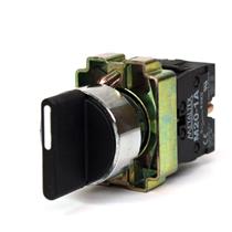 Chave Seletora 3 Posições com Retorno Metaltex M20SSR7-B-2A 30581 30581 