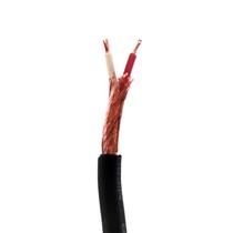 Cabo Espiralado Microfone Preto Mult Cabo 2X0,32 mm² rolo com 100 mts  27376 27376 