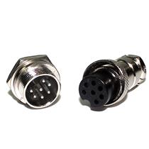 Conjunto Conector Mic Macho/Fêmea 7 Pinos  25763 25763