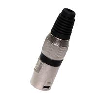 Conector Canon Macho Preto Q34BK 25492 25492 