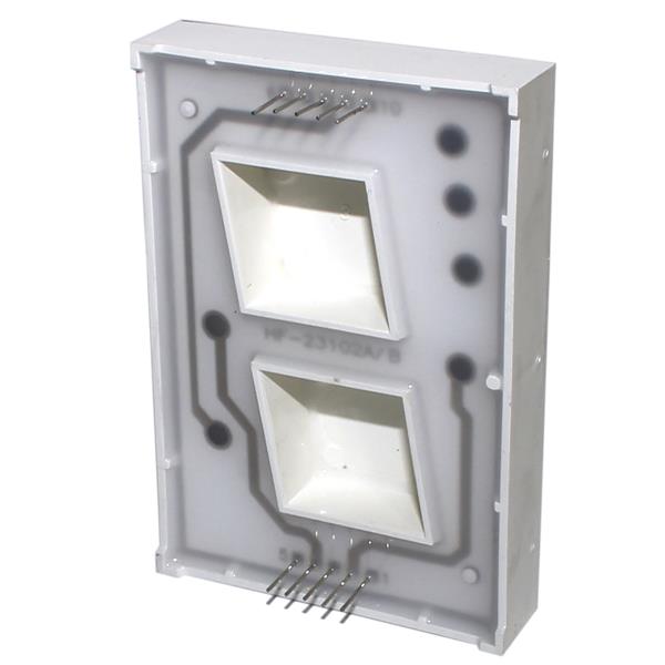 Display Led Ânodo Super Vermelho LA2371-41-M181 - Eletropeças