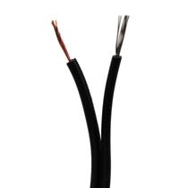 Cabo Paralelo Polarizado Interno Preto Mult Cabo 2X0,20 mm² rolo com 100 mts 6251 6251 