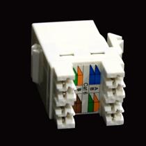 Keystone RJ45 Fêmea 8 Vias CAT. 6 Branco 19382 19382