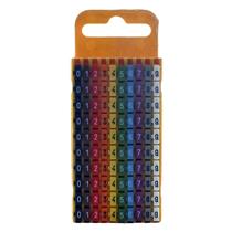 Kit Marcadores de Cabo de Encaixe Hellermann W3 Colorido 2375 2375 