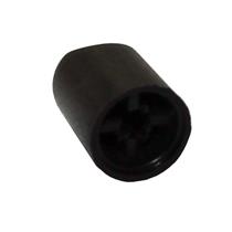 Knob Plástico para Push Button Preto PB-09 2319 2319 