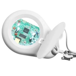 Lupa de Bancada com Iluminação LED 110/220V AFR F-400 31731 31731 