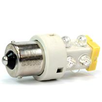 Lâmpada Led BA15S Laranja Metaltex S15-L57O 32018 32018 