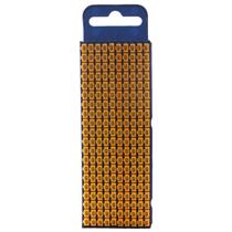 Marcador de Cabo de Encaixe 1,5 a 2,5mm Hellermann W2 Número "9" Amarelo cartela com 200 peças 33252 33252