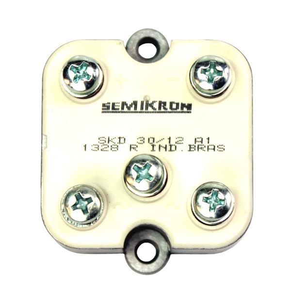SKD 30/04 | Semikron Brückengleichrichter, 3-phasig 30A 400V Tafelmontage G 13 5-Pin | RS