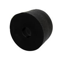Pé de Borracha para Parafusar Preto AMPE 260 21089 21089 
