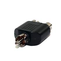 Adaptador Plug RCA X 2 RCA  19659 19659