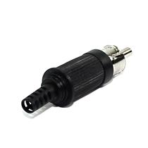 Plug Preto RCA com Rabicho 31532 31532 
