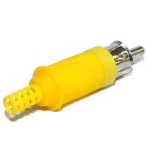 Plug RCA Amarelo com Rabicho 28220 28220 