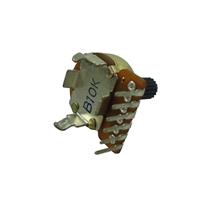 Potenciômetro de Carvão Linear 16mm com Suporte 90° 6 Terminais 10K 24780 24780