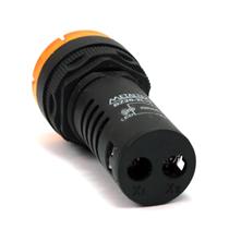 Sinalizador Sonoro e Iluminado Metaltex BZ20-2L-Y 29126 29126 