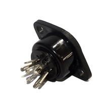 Tomada Din Fêmea 6 Vias para Painel T-6F 2620 2620 