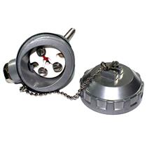 Termoresistência PT 100 6mm x 50mm rosca 1/2" BSP Cabeçote Grande  31859 31859 