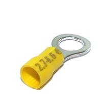 Terminal Pré-Isolado Olhal 8mm Amarelo Crimper AN2452 27893 27893 