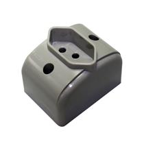 Tomada Retangular (2P+T) 10A 250V Cinza Pezzi 146-3 30444 30444