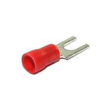 Terminal Pré-Isolado Forquilha 3mm Vermelho Crimper FR2462-C 25436 25436