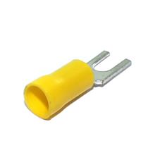 Terminal Pré-Isolado Forquilha 4mm Amarelo Crimper FR2492 25443 25443 