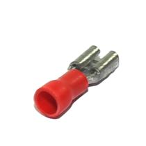 Terminal Pré-Isolado Faston Fêmea 4,8mm Vermelho EF4207 25468 25468 