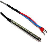 Termopar Inox J  50 centímetros 8mm x 80mm 300°C 33721 33721 