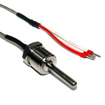 Termoresistência PT 100 2 metros 3 fios 6mm x 35mm rosca 1/2" BSP 300°C 33669 33669