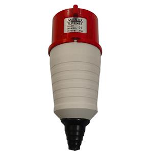 Plug Macho Industrial Metaltex TLP-32453 33930 33930 