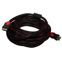 Cabo HDMI com Filtro e Malha de Pano 5,00 metros 19P Macho X Macho 180° 34697 34697 