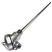 Termopar Inox J 6mm x 350mm rosca 1/2" BSP Cabeçote Pequeno 300°C 34947 34947 